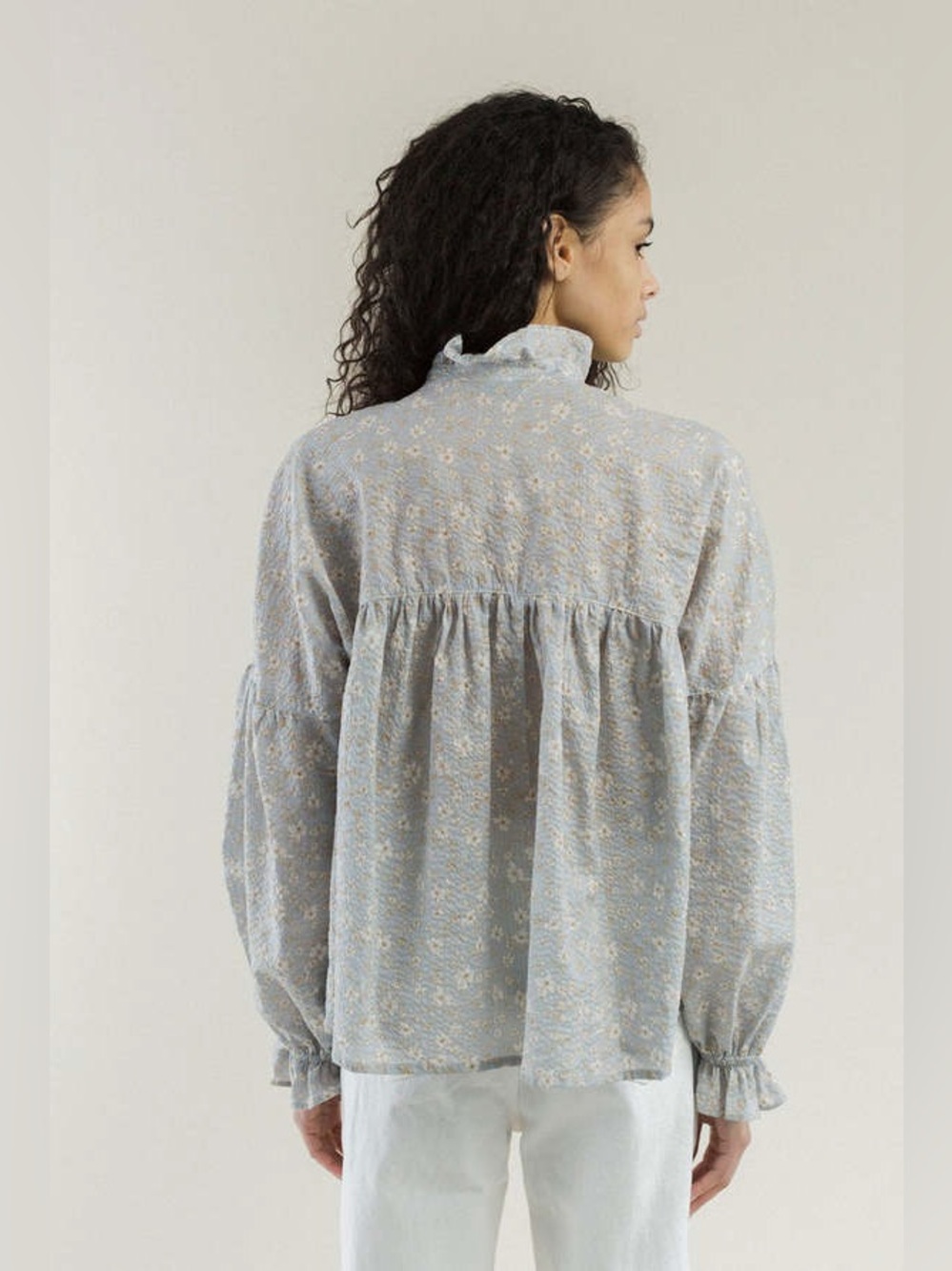 BRONZE AGE LOUIE TOP - BLACK FLORAL $262.00. |PTP- 25” | L- 25” - Picture 3 of 16